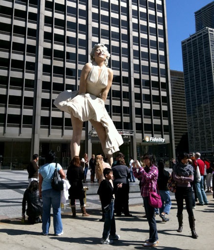Statua Marylin Monroe