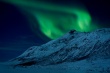 Aurora borealis - zorza polarna w Norwegii