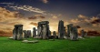 Stonehenge o zachodzie słońca, Anglia