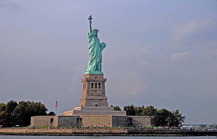 Statua Wolności na wyspie Liberty, USA