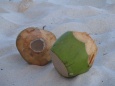 Kokosy po wypiciu - Mombasa - Kenia