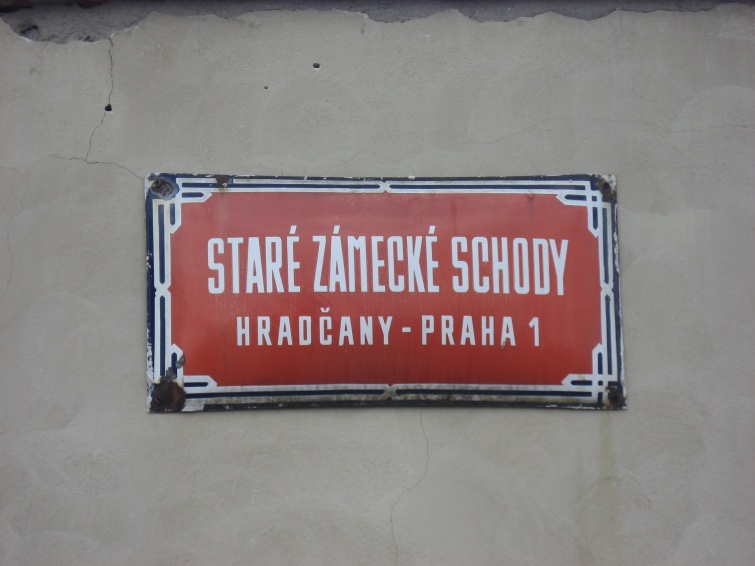 Tablica informacyjna - Praga - Czechy