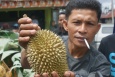 bazar, durian, indonezja, sumatra - Durian  - Sumatra - Indonezja